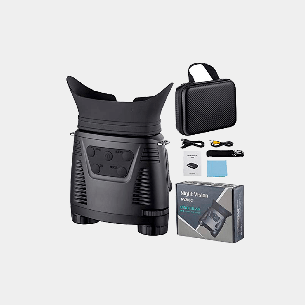 Binocular Vision Nocturna Nv200c Visor Con Pantalla