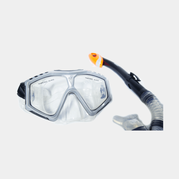 Snorkel y careta de vidio templado especial para buceo - Imagen 2